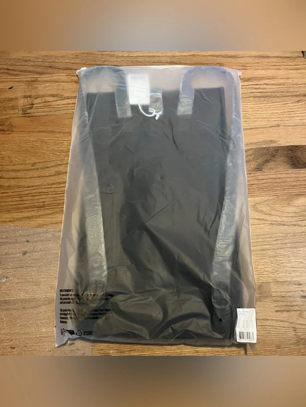 NWT Rains All Black Waterproof 13000 W3 Backpack